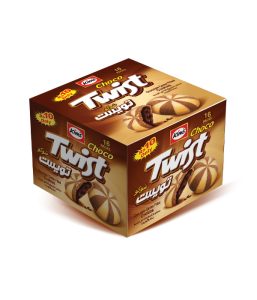 CHOCO TWIST (CHOCOLATE FILLED COOKIES) M/P